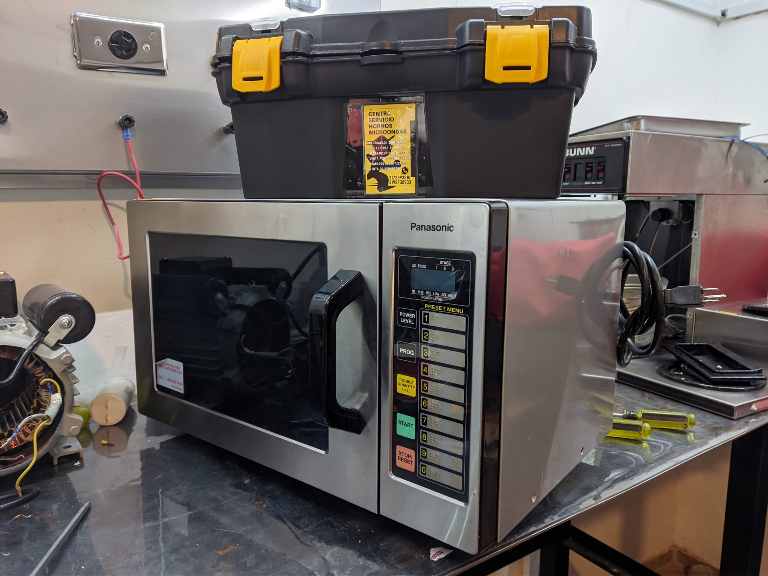 microondas panasonic